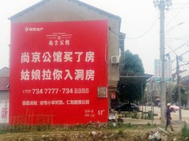南涧墙体广告在乡镇、农村市场的媒体优势