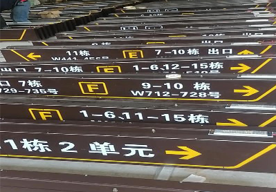 南涧广告标识中，常见的几种安装方式。