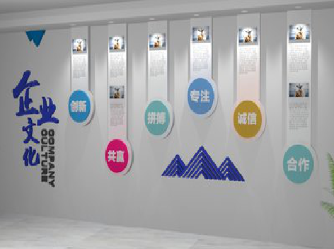 南涧企业文化墙需要传递什么办公文化？